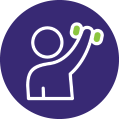 Fitness Tracker Button